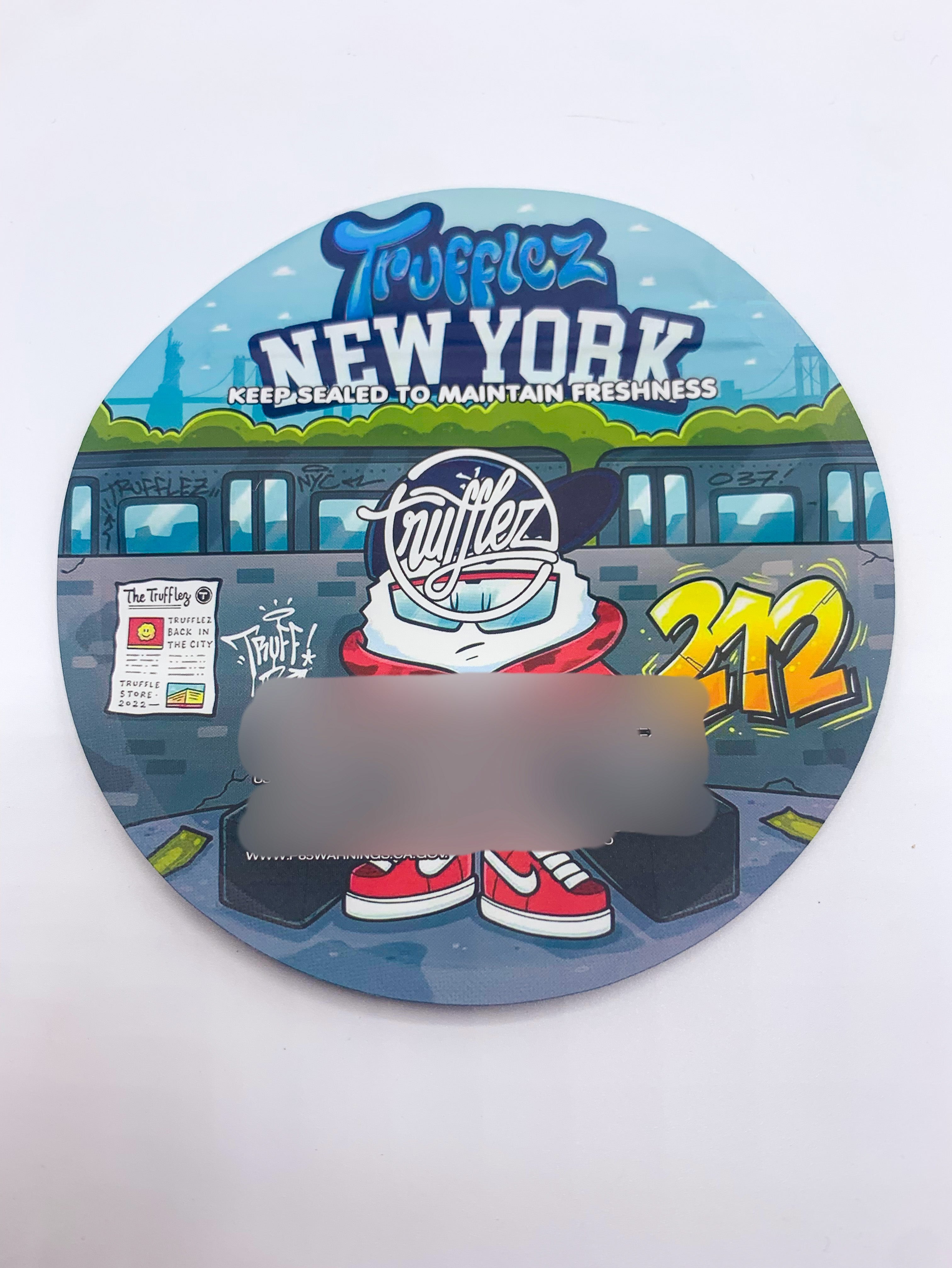 3D Trufflez New York 3.5g Mylar Bags