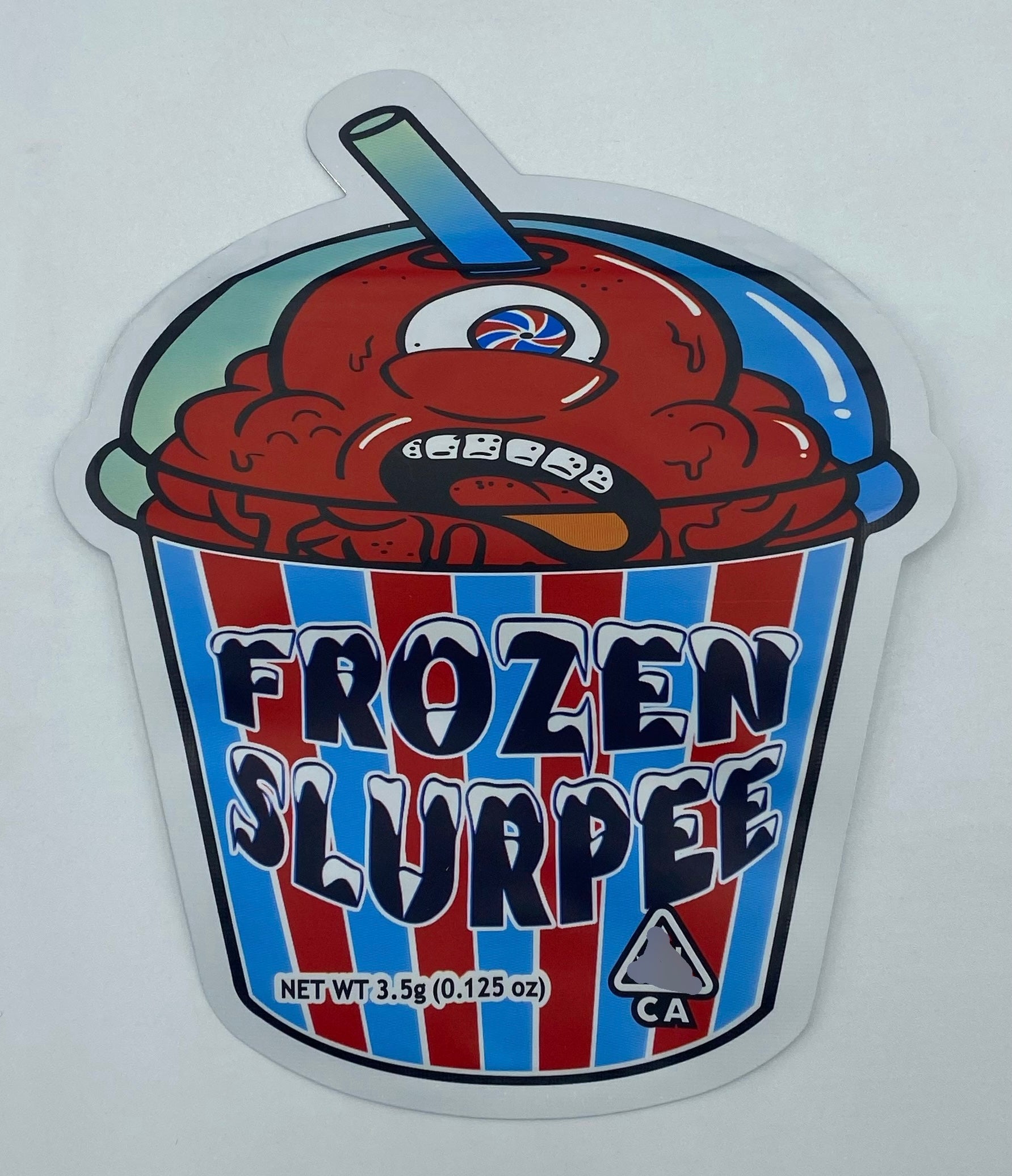 3D Frozen Slurpee 3.5g Mylar Bags