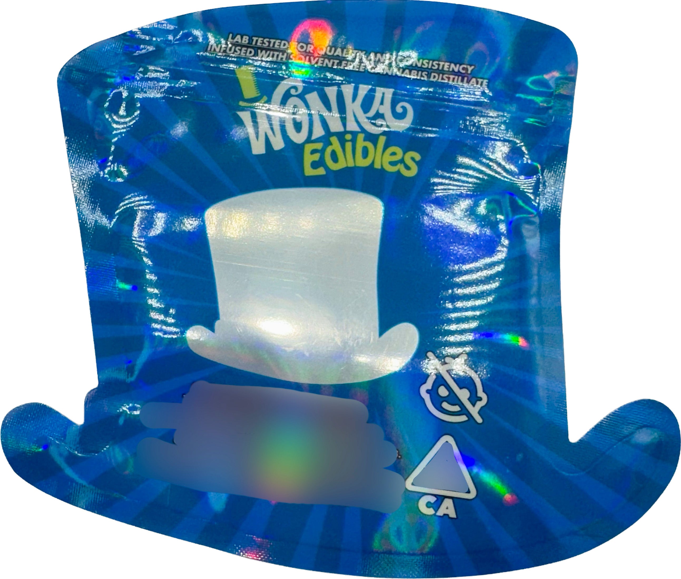 Wonka Edibles Sour 5oz  Mylar bags