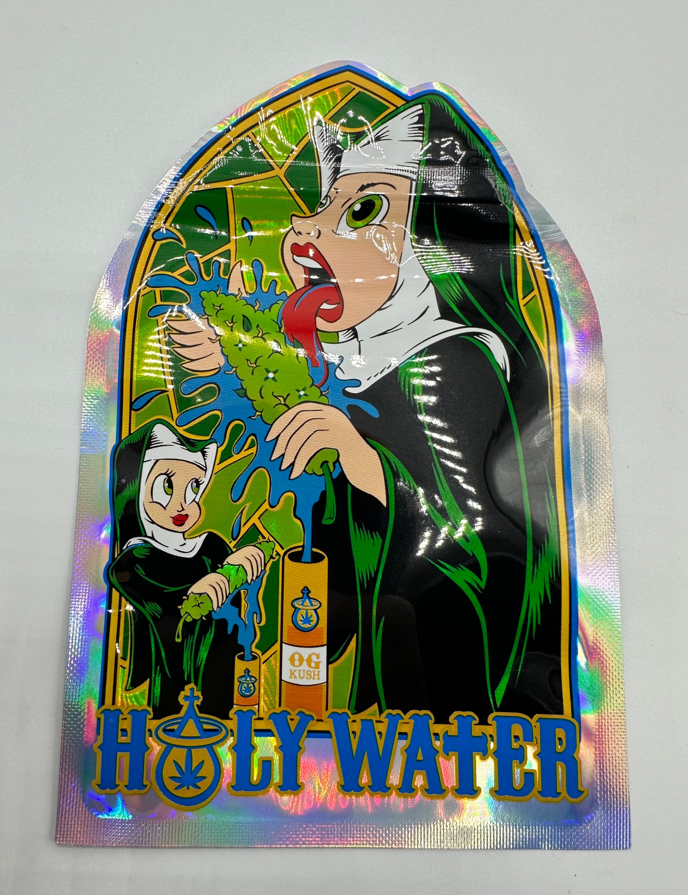 3D Holy Water 3.5g Mylar Bags