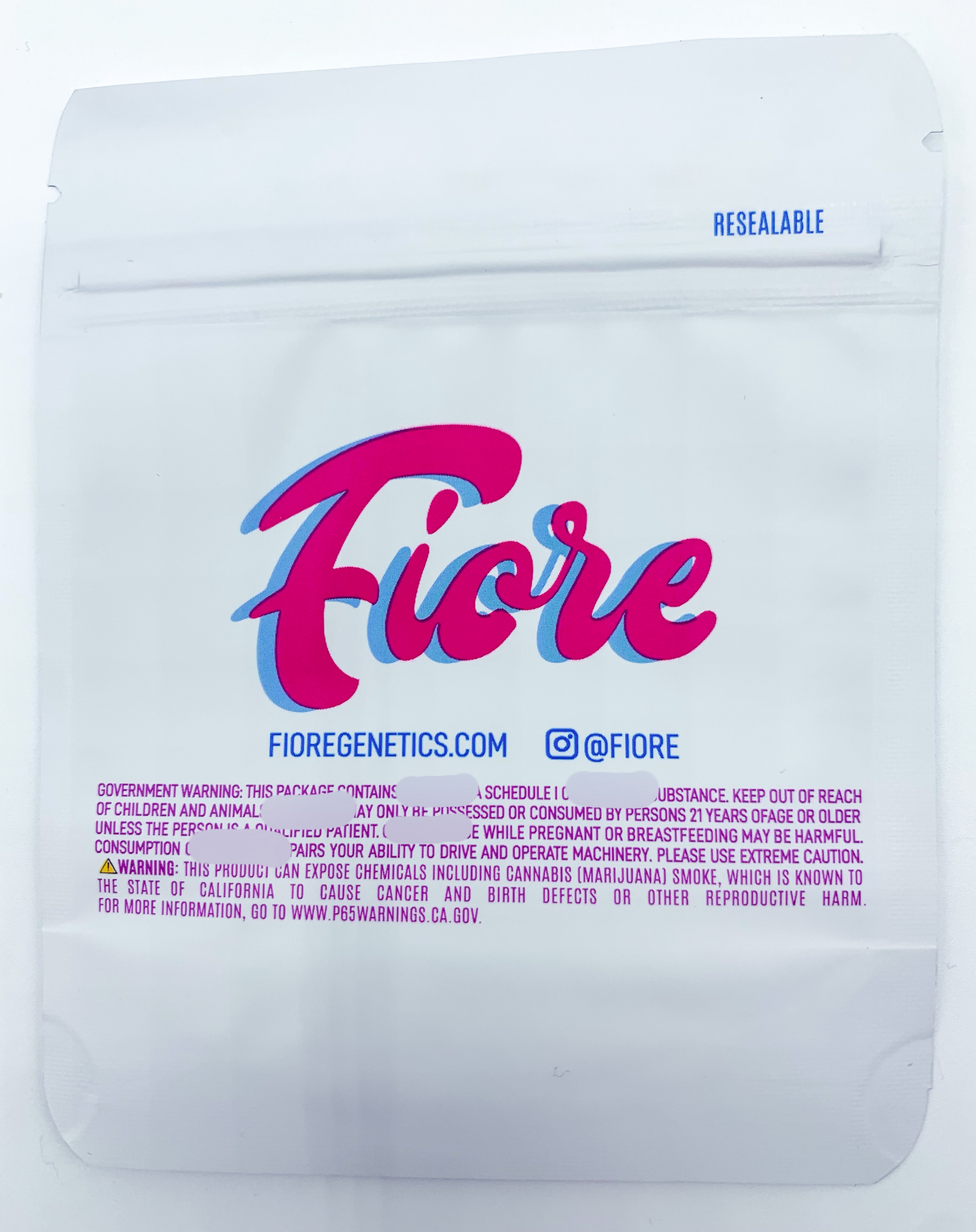 Fiore Pomelo Anderson 3.5G Mylar bags
