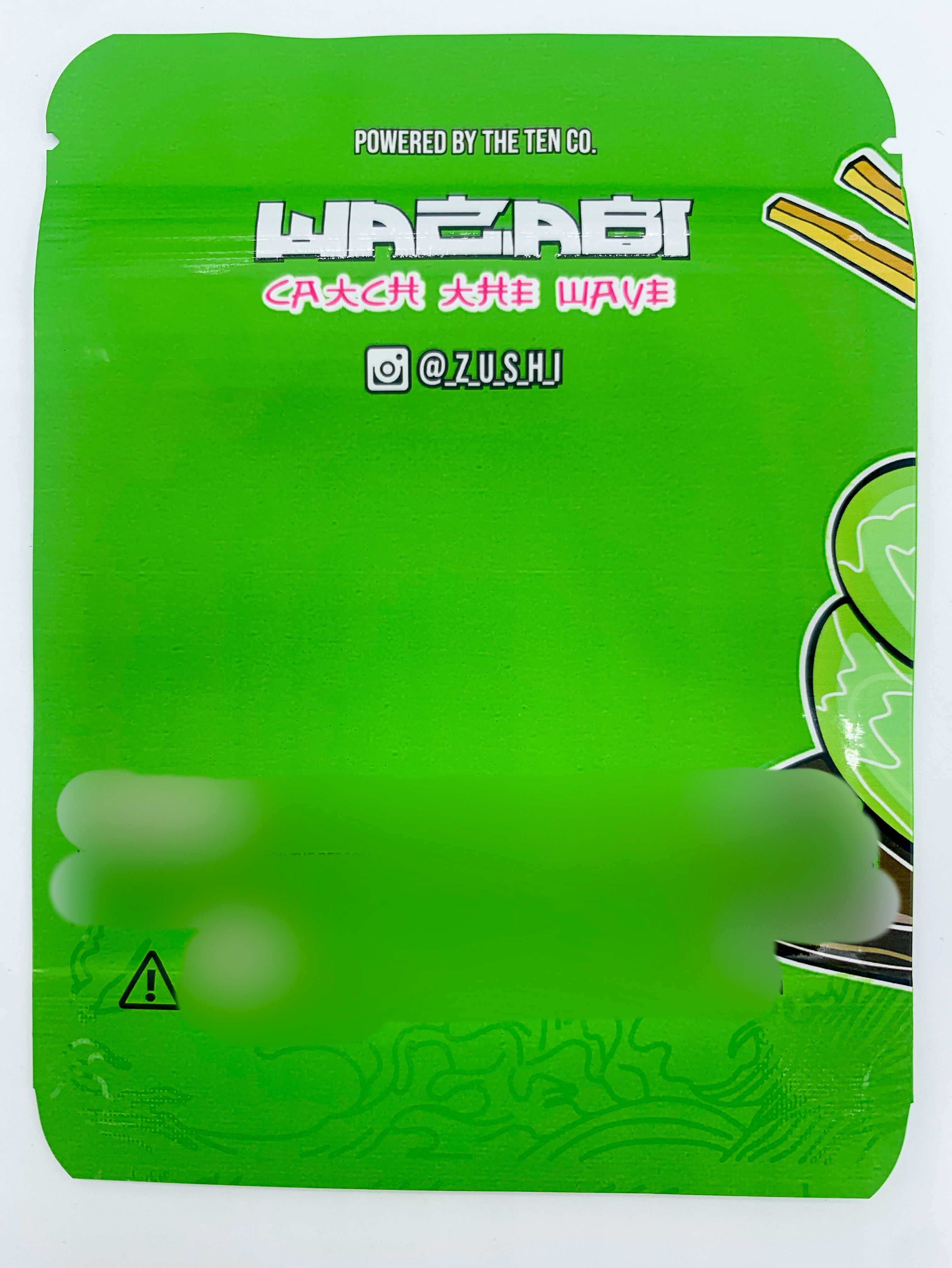 The Ten Co Wazabi 3.5G Mylar bags