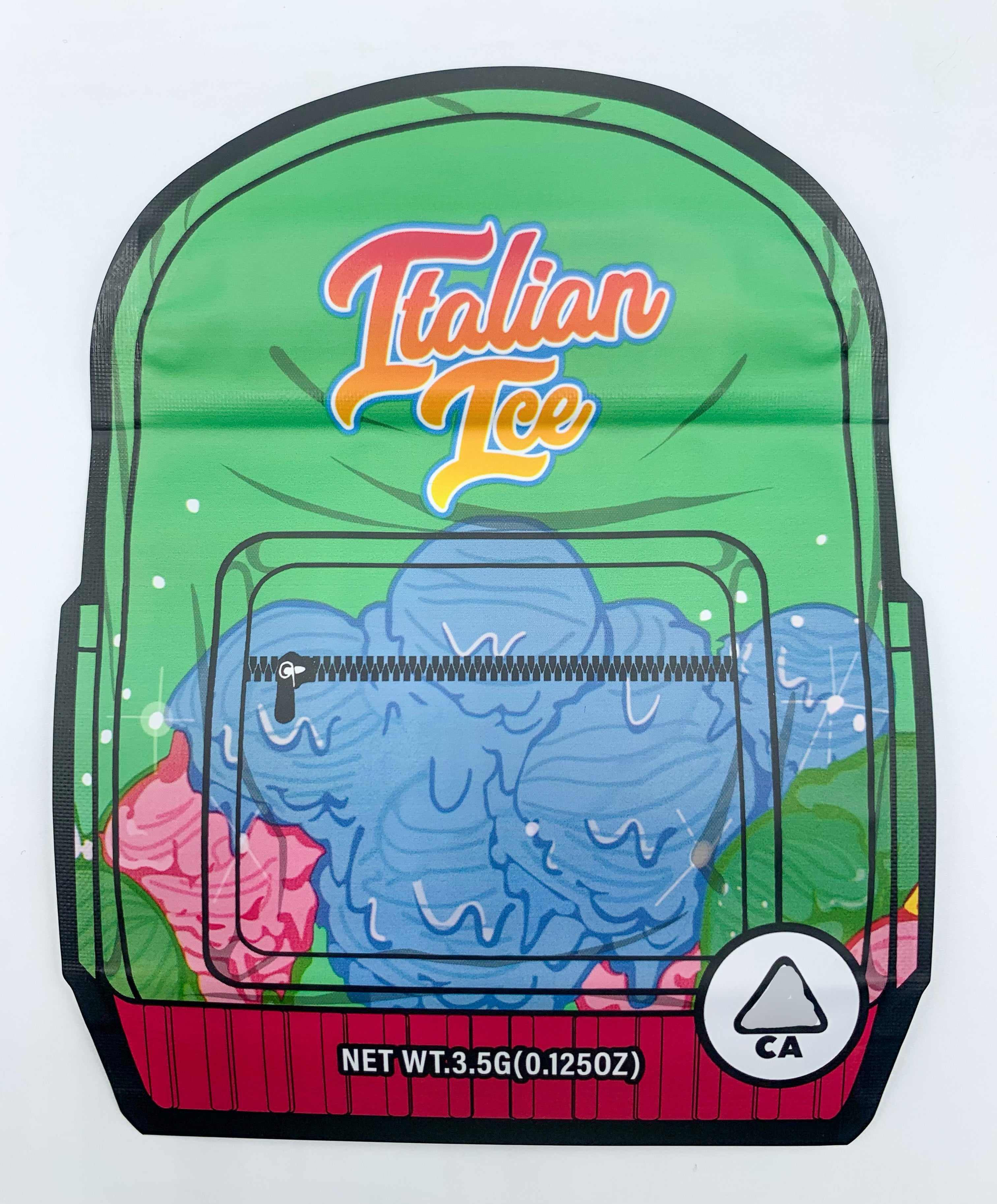 3D Backpackboyz Italian Ice Mylar Bags
