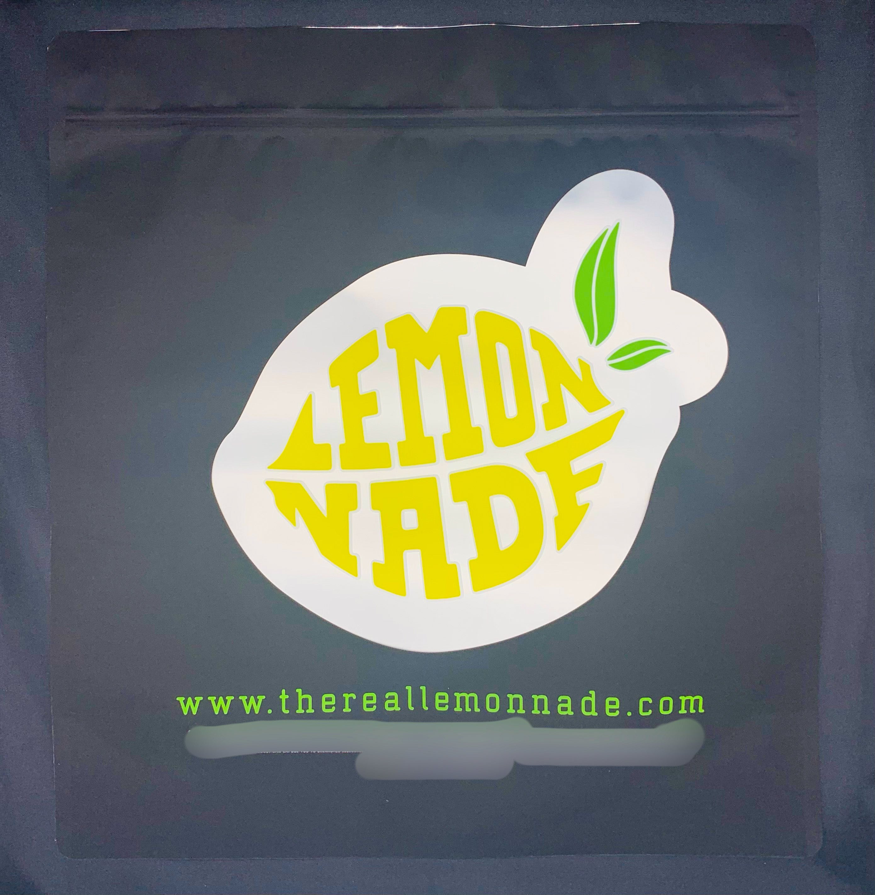 Lemonnade 1 pound (16oz) Mylar zip top bag
