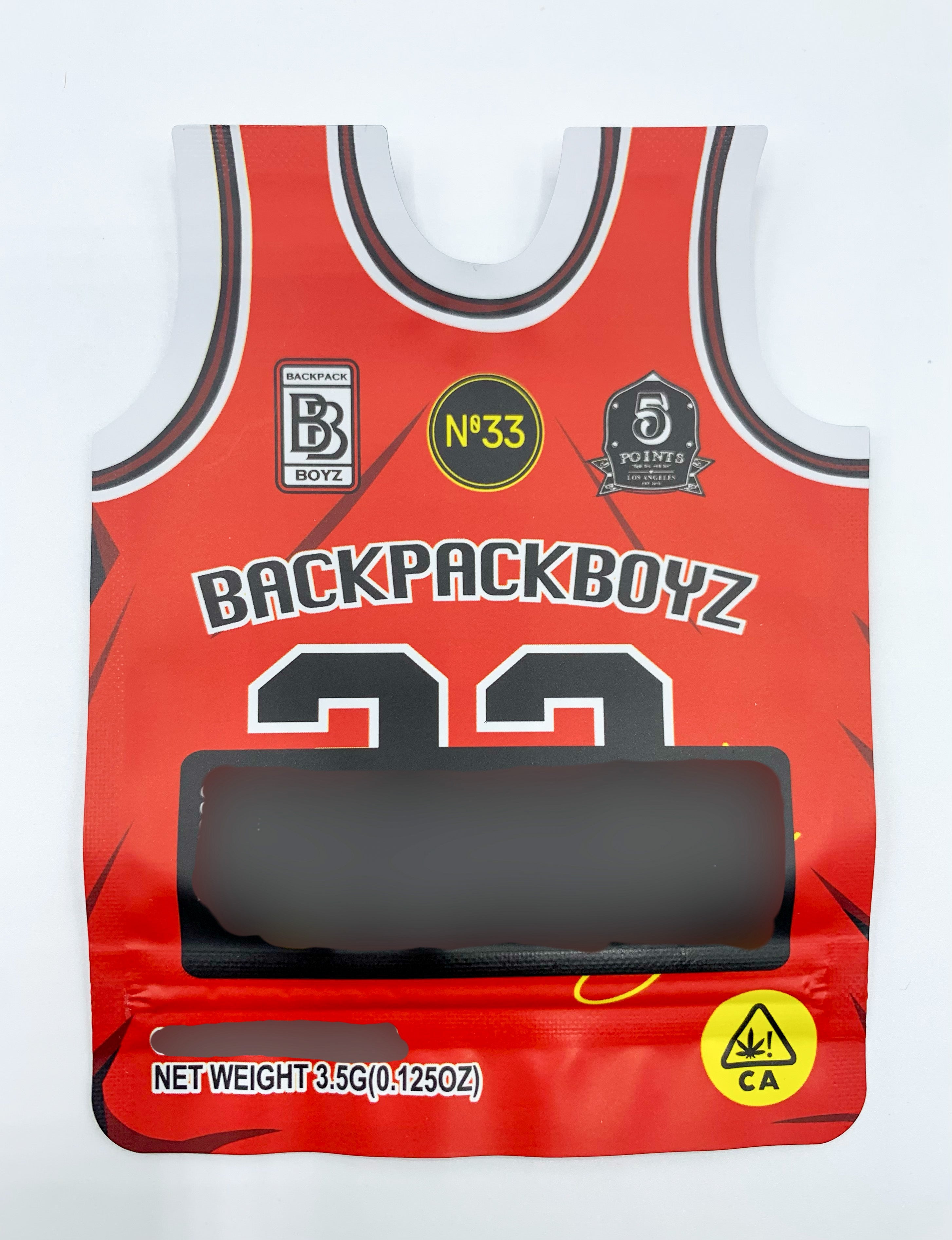 3D Backpackboyz #33 3.5g Mylar bags