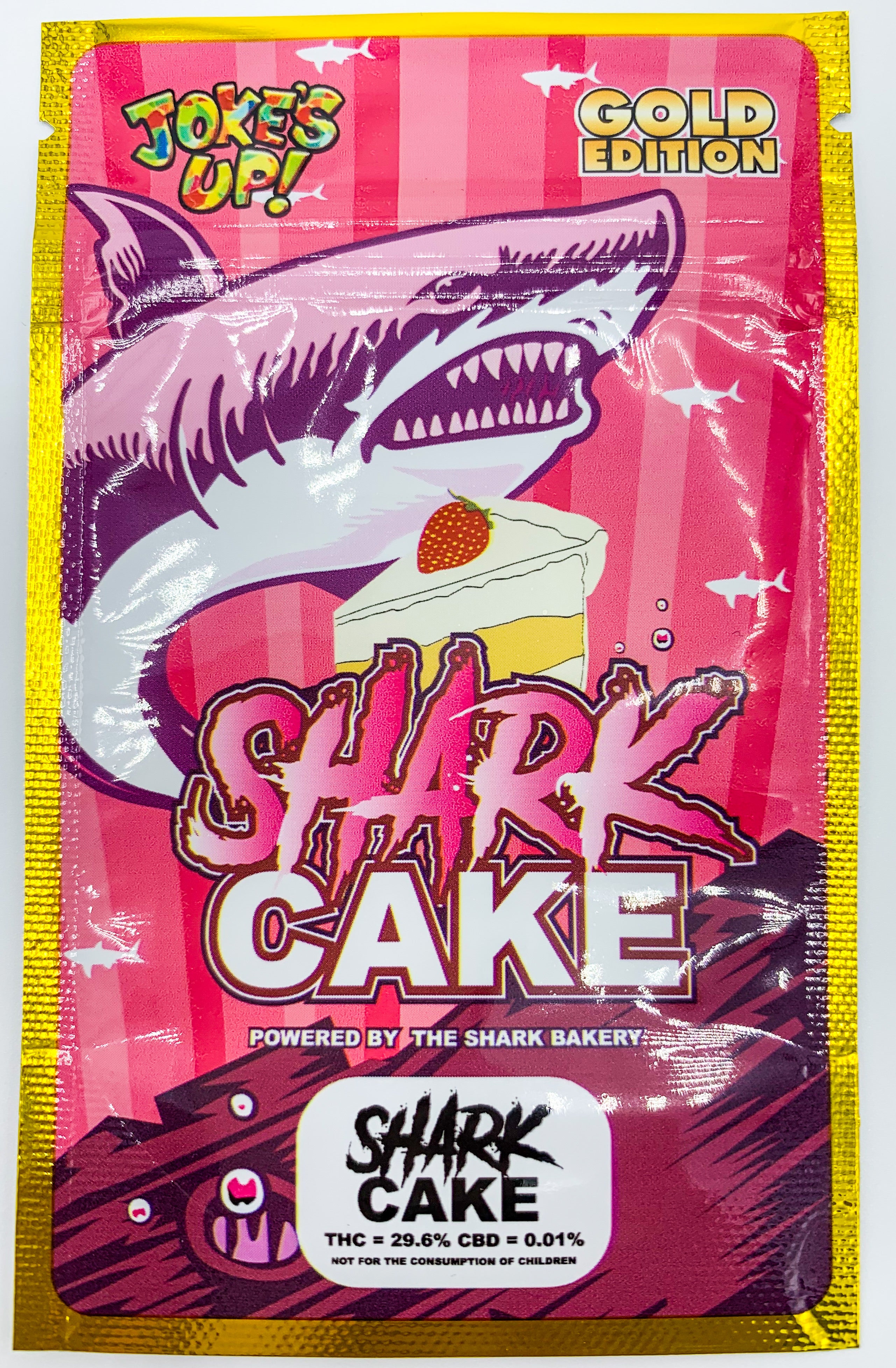 Jokes Up! Shark Cake Gold Edition  3.5g