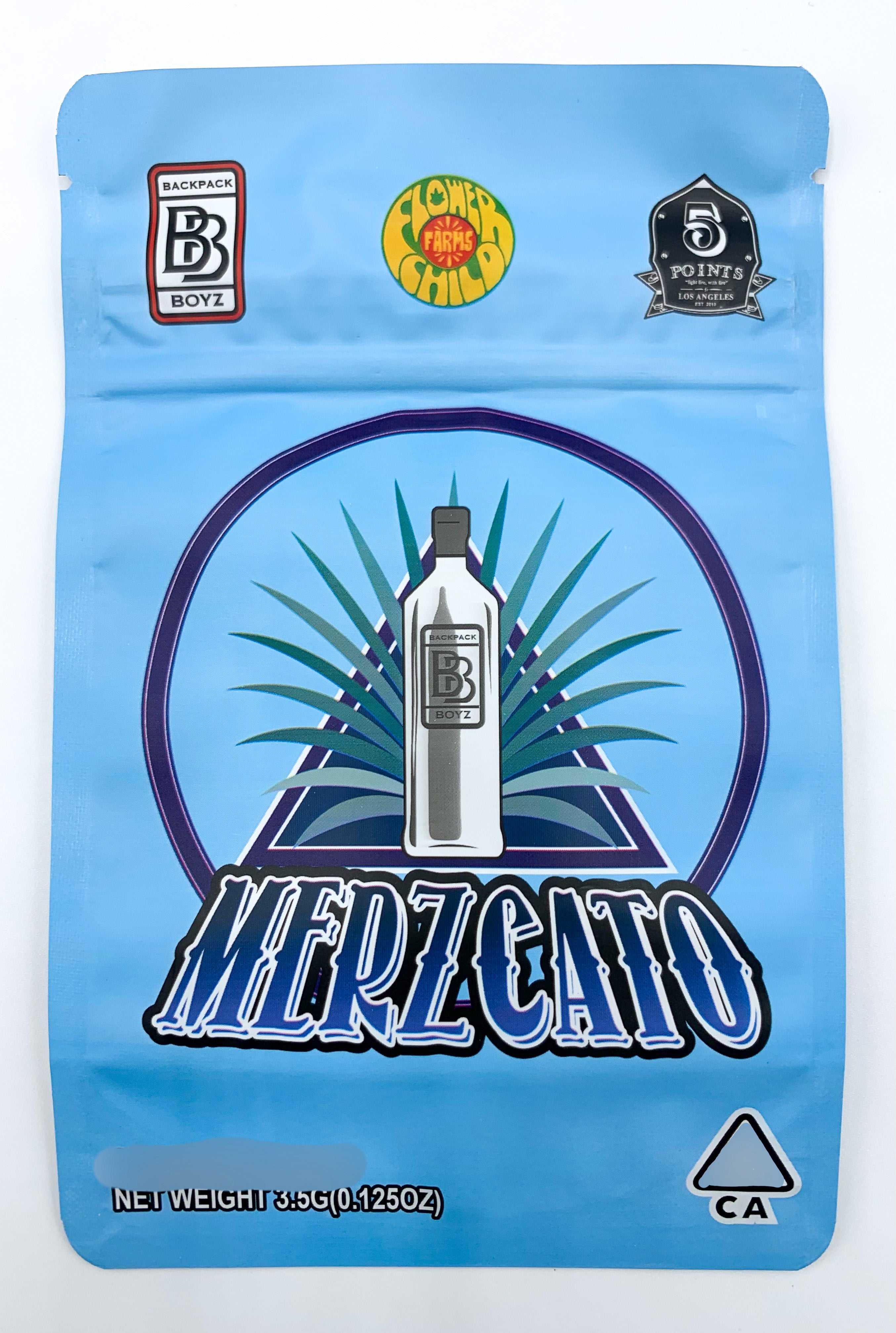 Backpack Boyz Merzcato 3.5G Mylar bags
