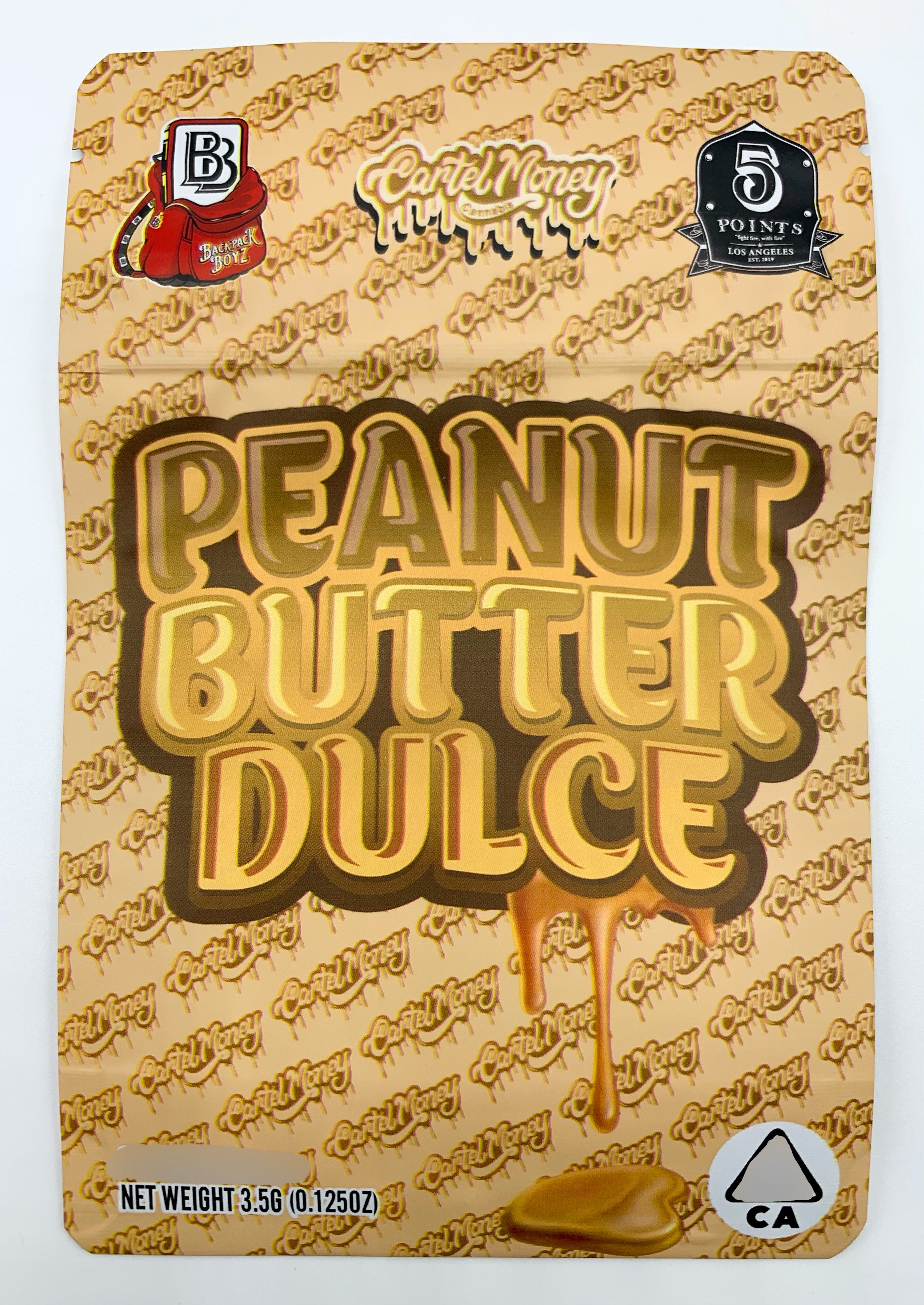 Backpack Boyz Peanut Butter Dulce