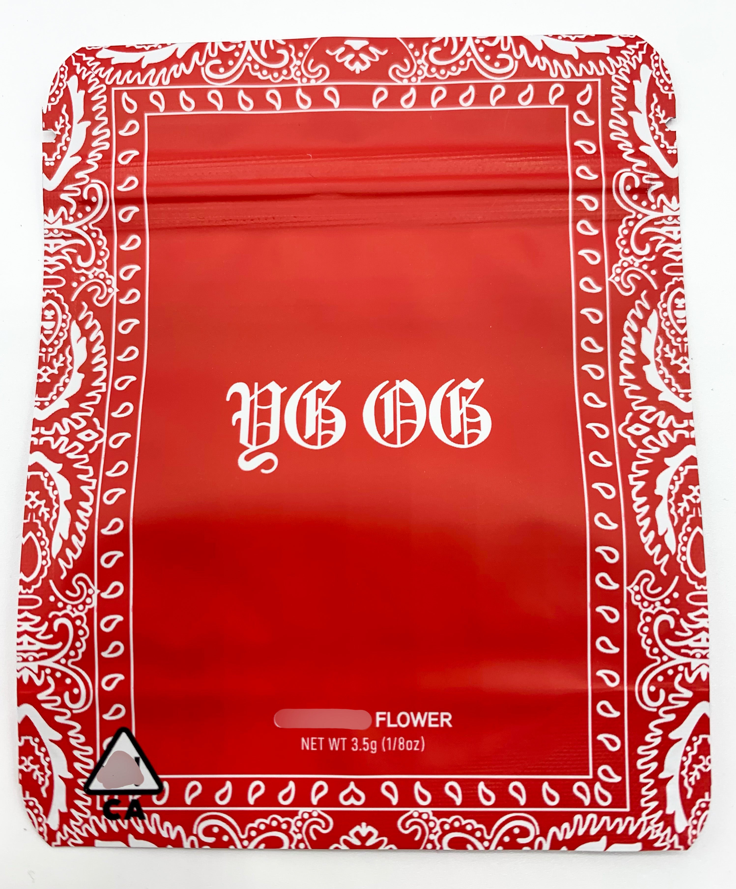 4 Hunnid YG 3.5G Mylar bags